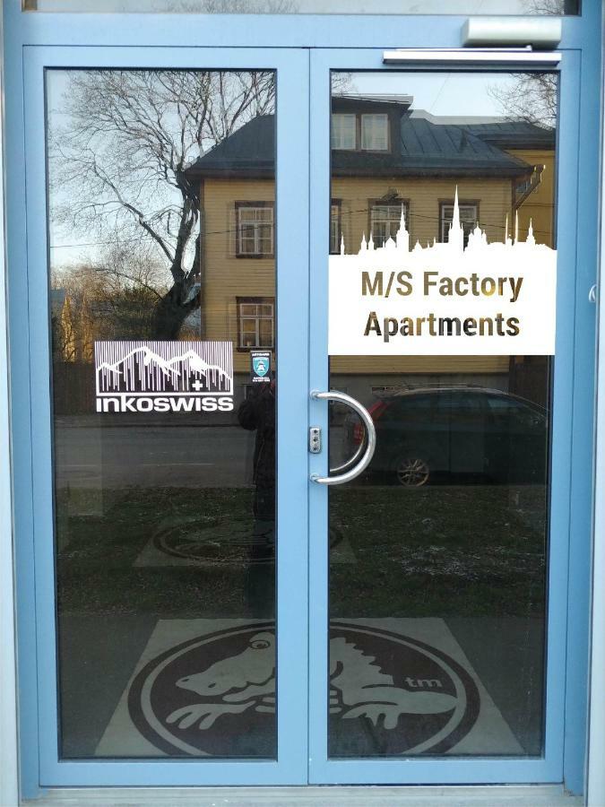 M/S Factory Apartments Tallin Zewnętrze zdjęcie